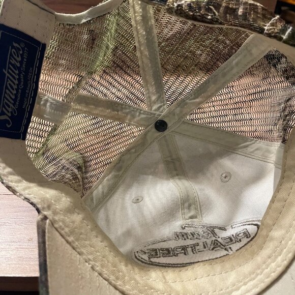 Mens Team Realtree Signature Camo Mesh Trucker Cap Adjustable Outdoor Hunt Hat - Picture 9 of 14